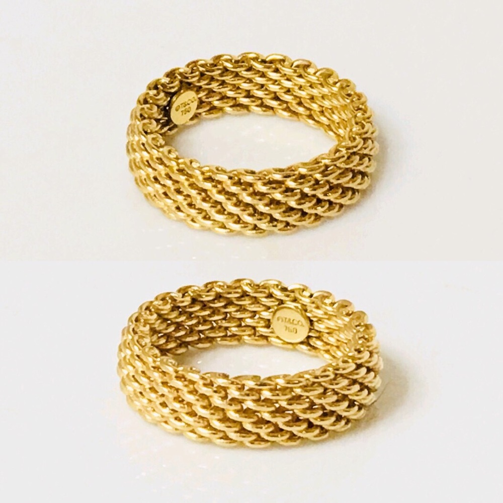 Tiffany & Co. 18k Gold 6mm Somerset Ring - Picture 3 of 6